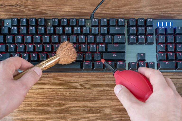 keyboard cleaning