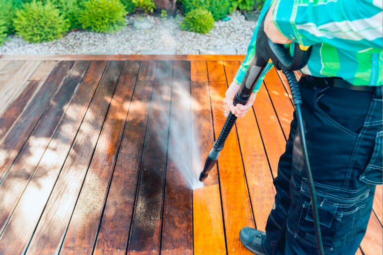 pressure washing